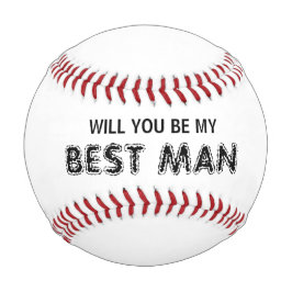 Will You Be My Best Man Name Baseball 野球ボール