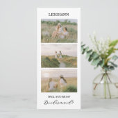 Will You Be My Bridesmaid Bridesmaid Proposal Card 招待状 (スタンド正面)