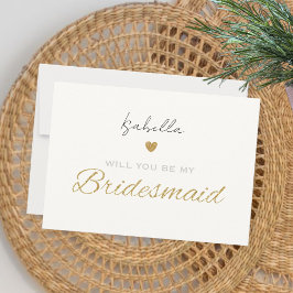 Will you be my bridesmaid card - Bridesmaid gift シーズンカード