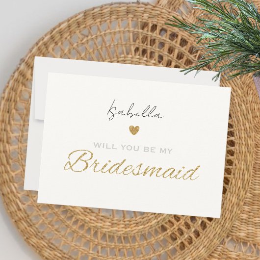 Will you be my bridesmaid card - Bridesmaid gift シーズンカード