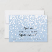 『Will You Be My Bridesmaid Card - Fab Youきらめく』 招待状 (正面)