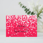 『Will You Be My Bridesmaid Card - Fab Youきらめく』 招待状 (スタンド正面)