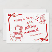 Will you be my Bridesmaid Card Invitation 招待状 (裏面)