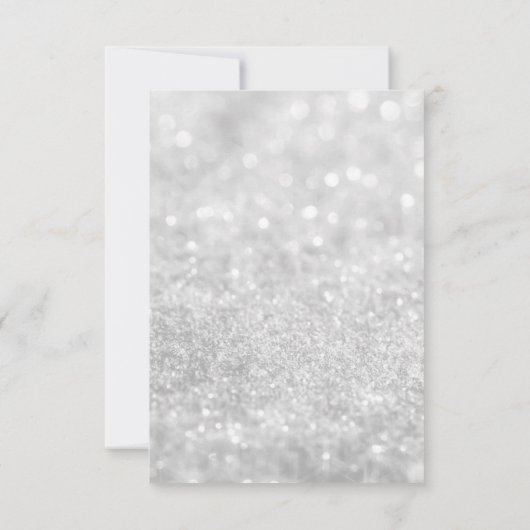 Will You Be My Bridesmaid Card - Lit Fab Silver（英語 招待状 (裏面)