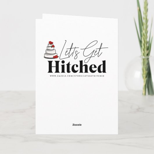 Will You Be My Bridesmaid Proposal カード (裏面)