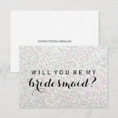 Will You Be My Bridest Fab(Will You Be My Bridest  招待状 (正面/裏面)