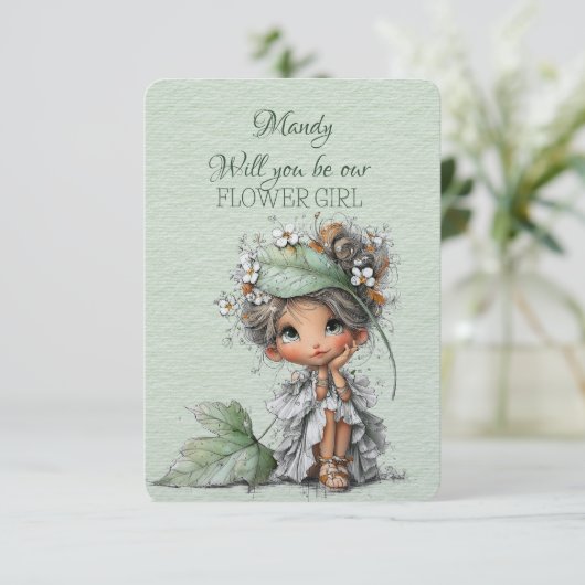 Will You Be My Flower Girl (スタンド正面)