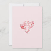 Will You Be My Galentine? Galentine Day's Party 招待状 (裏面)