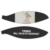 Will You Be My Godfather Godparent Proposal Sports バスケットボール (パネル)