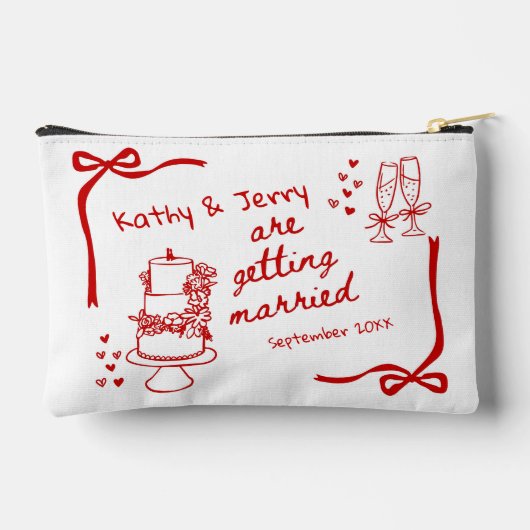 Will you be my Junior Bridesmaid Proposal  アクセサリーポーチ (裏面)