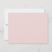 Will You Be My Maid of Honor? Pink Roses & Doves (裏面)