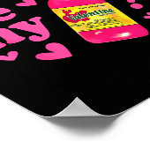 Will You Be My Valentina Salsa Meme Mexican Valent ポスター (角)