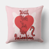 Will You Be My Valentine? クッション (裏面)
