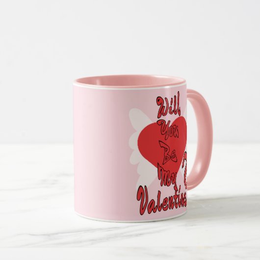 Will You Be My Valentine? マグカップ (正面右)