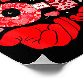 Will You Be My Valentine Six Seven Funny Meme 6 7  ポスター (角)