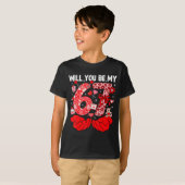 Will You Be My Valentine Six Seven Funny Meme 6 7 Tシャツ (正面フル)