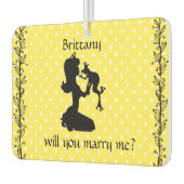 Will You Marry Me カーエアーフレッシュナー (左)