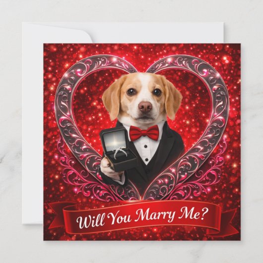 Will You Marry Me? #3 Card カード (裏面)
