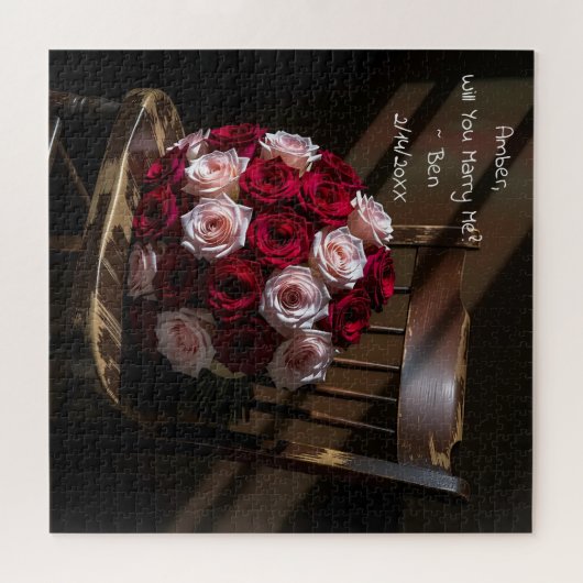 Will You Marry Me | Romantic Way to Propose ジグソーパズル (横)