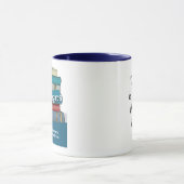 Willa Cather "道路は全て"引用文 マグカップ (中央)