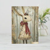 Willa the Rabbit | Woodland Whimsy  シーズンカード (スタンド正面)