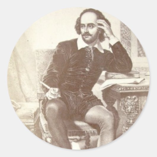 Willaimシェークスピア ラウンドシール (正面)