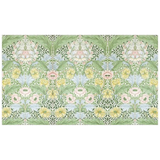 Willam Morris Myrtle Garden Floral Classic テーブルクロス (正面(横))