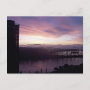 Willametteの日の出 ポストカード