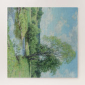 Willard Metcalf American Impressionist ジグソーパズル (横)