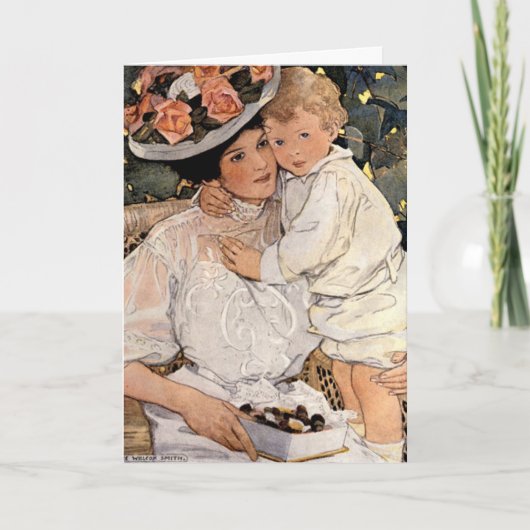 Willcoxの"伯母さん"母の日カード カード (正面)