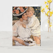 Willcoxの"伯母さん"母の日カード カード (黄色い花)