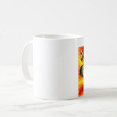 willem alexander koninginnendag 30-4-2012 コーヒーマグカップ (正面左)