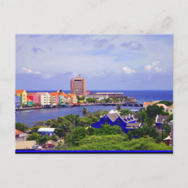 Willemstad Curacaoのプンドアサイド ポストカード