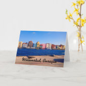 Willemstad、Curaçao カード (黄色い花)