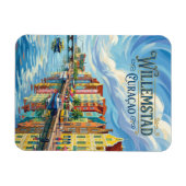 Willemstad Curaçao マグネット (横)