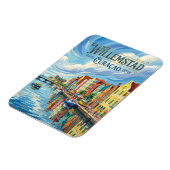 Willemstad Curaçao マグネット (左側)