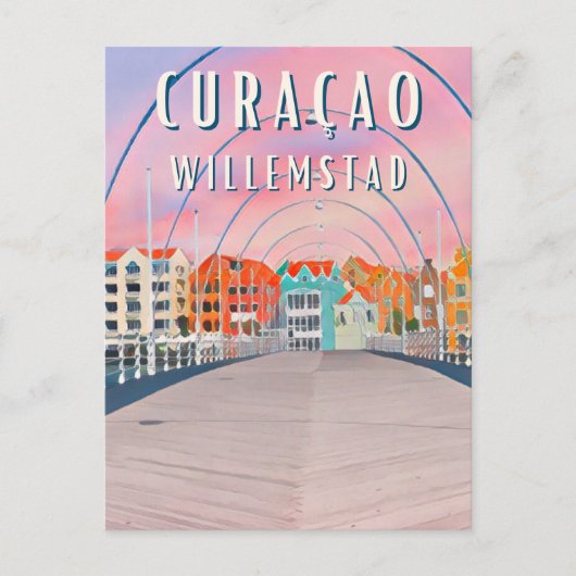 Willemstad : la beauté colorée de Curaçao ポストカード (正面)