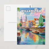 Willemstad: Vibrant Colors of the Caribbean ポストカード (正面/裏面)