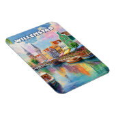 Willemstad: Vibrant Colors of the Caribbean マグネット (右側)