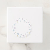 William紙吹雪水色ドットメッセージカード フェイバータグ (インサイチュ)