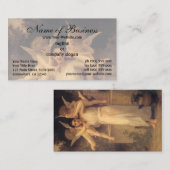 William Adolphe Bouguerauによる若者（ジュネス） 名刺 (正面/裏面)