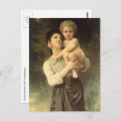 William Adolphe Bouguerauの兄妹 ポストカード (正面/裏面)