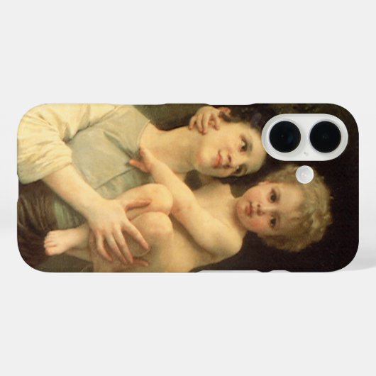 William Adolphe Bouguerauの兄妹 Case-Mate iPhoneケース (裏面 (横))