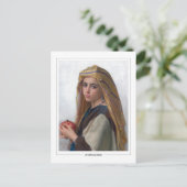 William-Adolphe Bouguerau #168 -ファインアート ポストカード (スタンド正面)