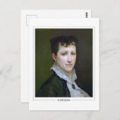 William-Adolphe Bouguerau #280 -ファインアート ポストカード (正面/裏面)