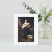 William-Adolphe Bouguerau #59 -ファインアート ポストカード (スタンド正面)