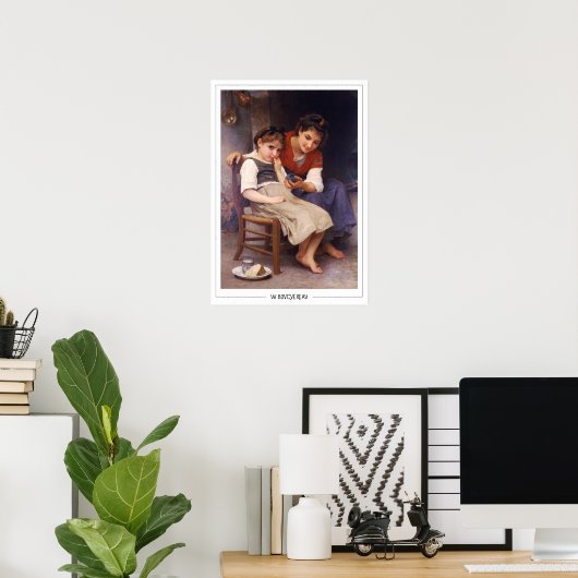 William-Adolphe Bouguerau Zeding Art Poster #13 ポスター (ホームオフィス)