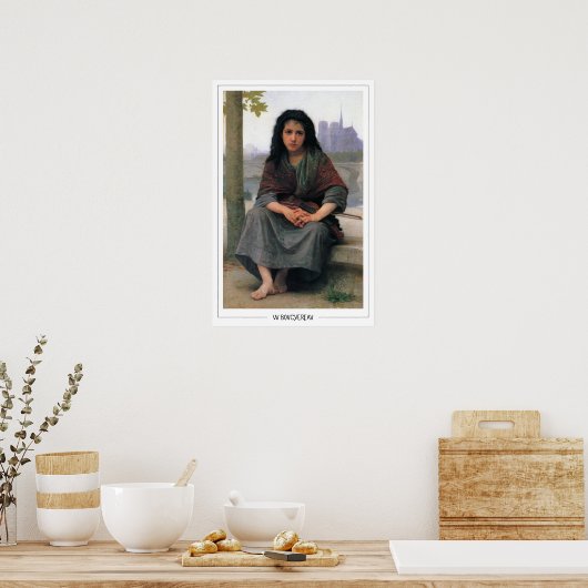 William-Adolphe Bouguerau Zeding Art Poster #14 ポスター (キッチン)