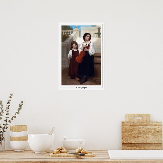 William-Adolphe Bouguerau Zeding Art Poster #223 ポスター (キッチン)