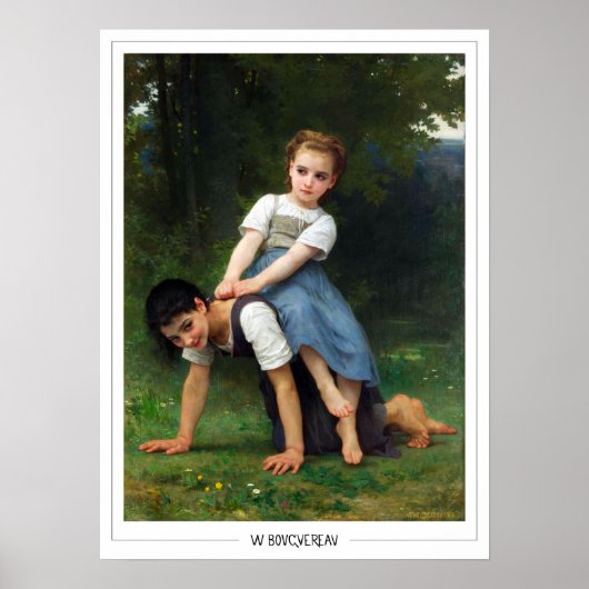 William-Adolphe Bouguereau Zedign アートポスター #192 ポスター (正面)